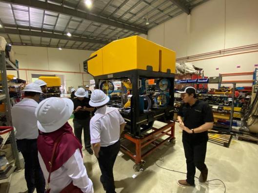 Site Visit at Gelang Patah, Johor: Technology Depository Agency (TDA) and Netherlands Maritime Institute of Technology (NMIT)